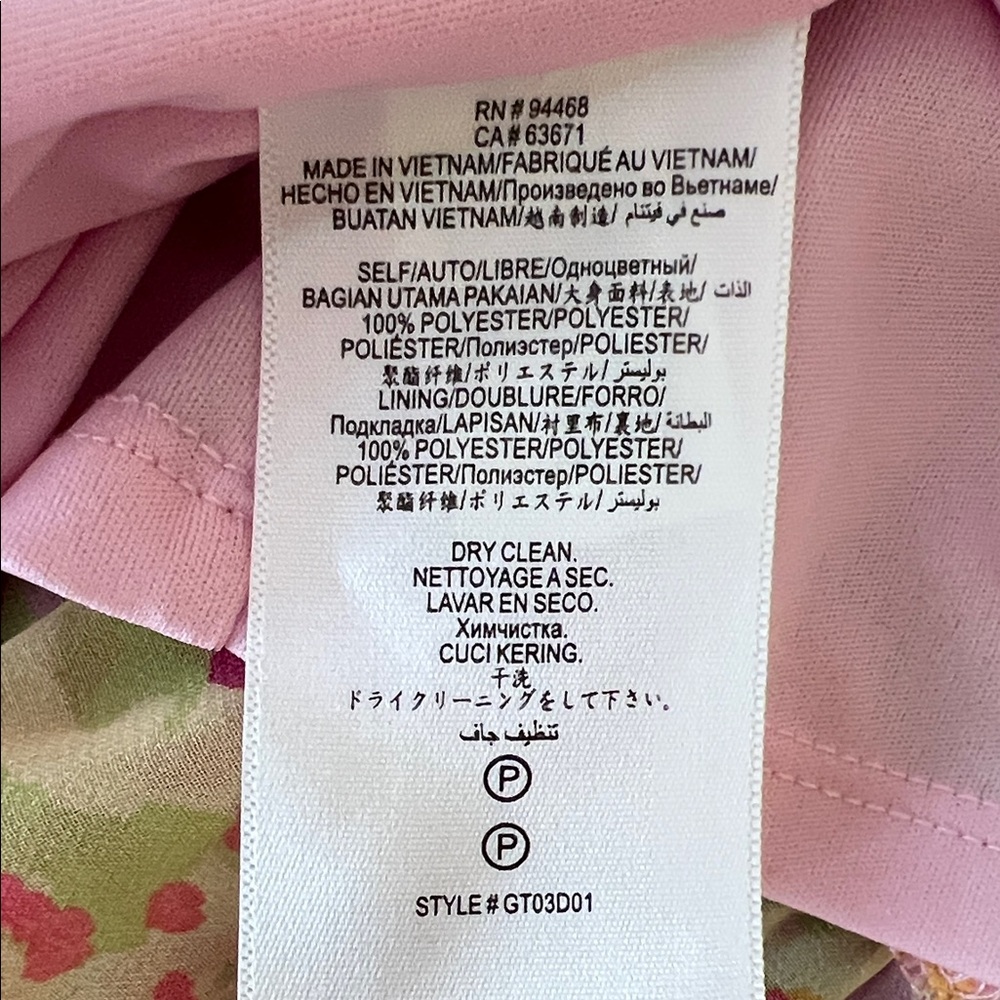 Bcbgeneration Pink And Yellow Patterned Dress - image 7